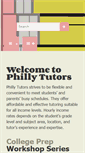 Mobile Screenshot of phillytutors.com